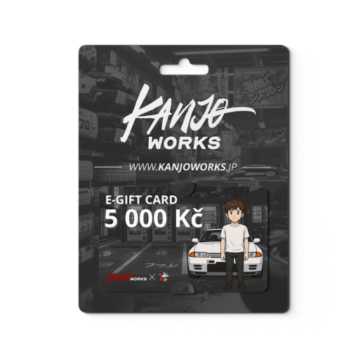 KanjoWorks 5 000 Kč e-GIFT CARD